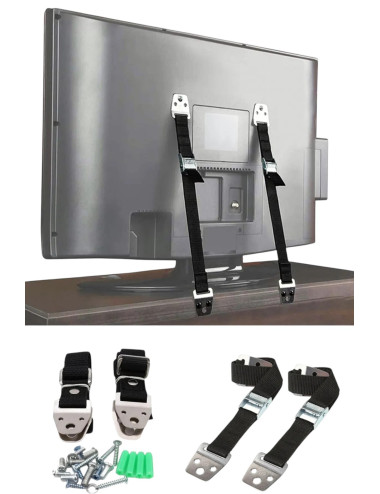Screen Cleaning Spray + Cloth + Brush + 10-75" Inch LCD LED TV Mount + Baby Earthquake Safety Harness