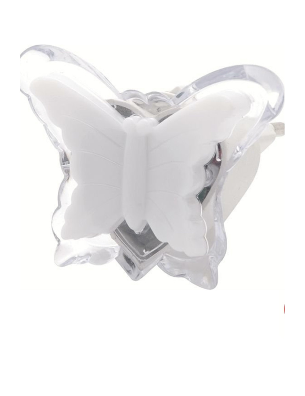 Green Light Butterfly Energy Saving Colorful LED Night Lamp Bulb for Kids' Bedroom