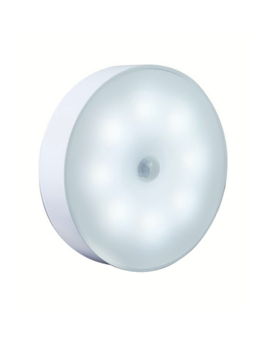 Şarjlı Hareket Sensörlü Yapıştırmalı Yatak Odası Tezgah Altı Dolap İçi Aydınlatma Led Gece Lambası