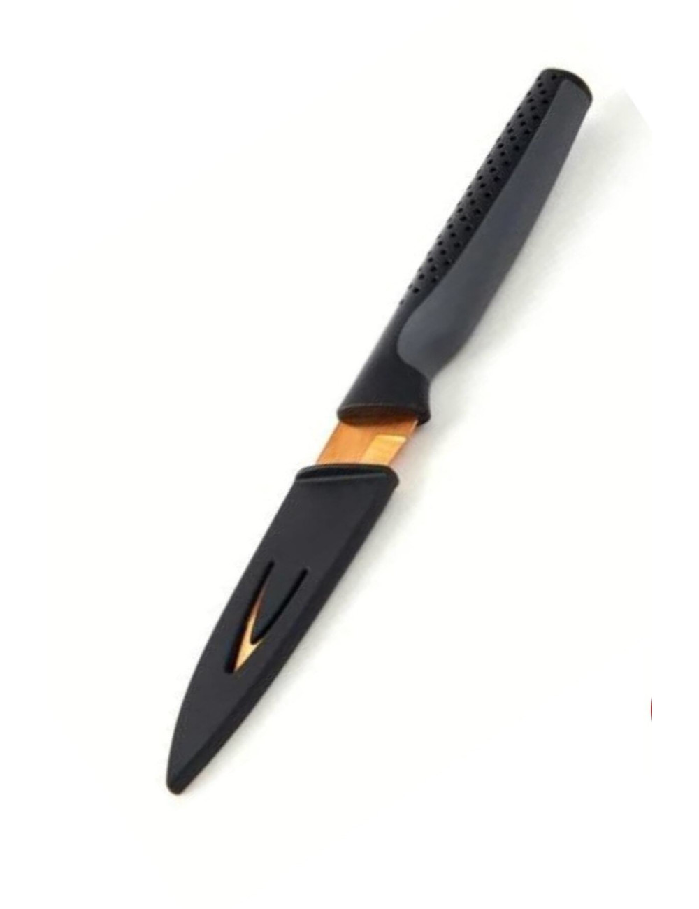 Titanium Coated Steel Steak Meat Fruit Vegetable Bread Kitchen Meat Cutting Chopping Knife - Chef Knife 23 cm