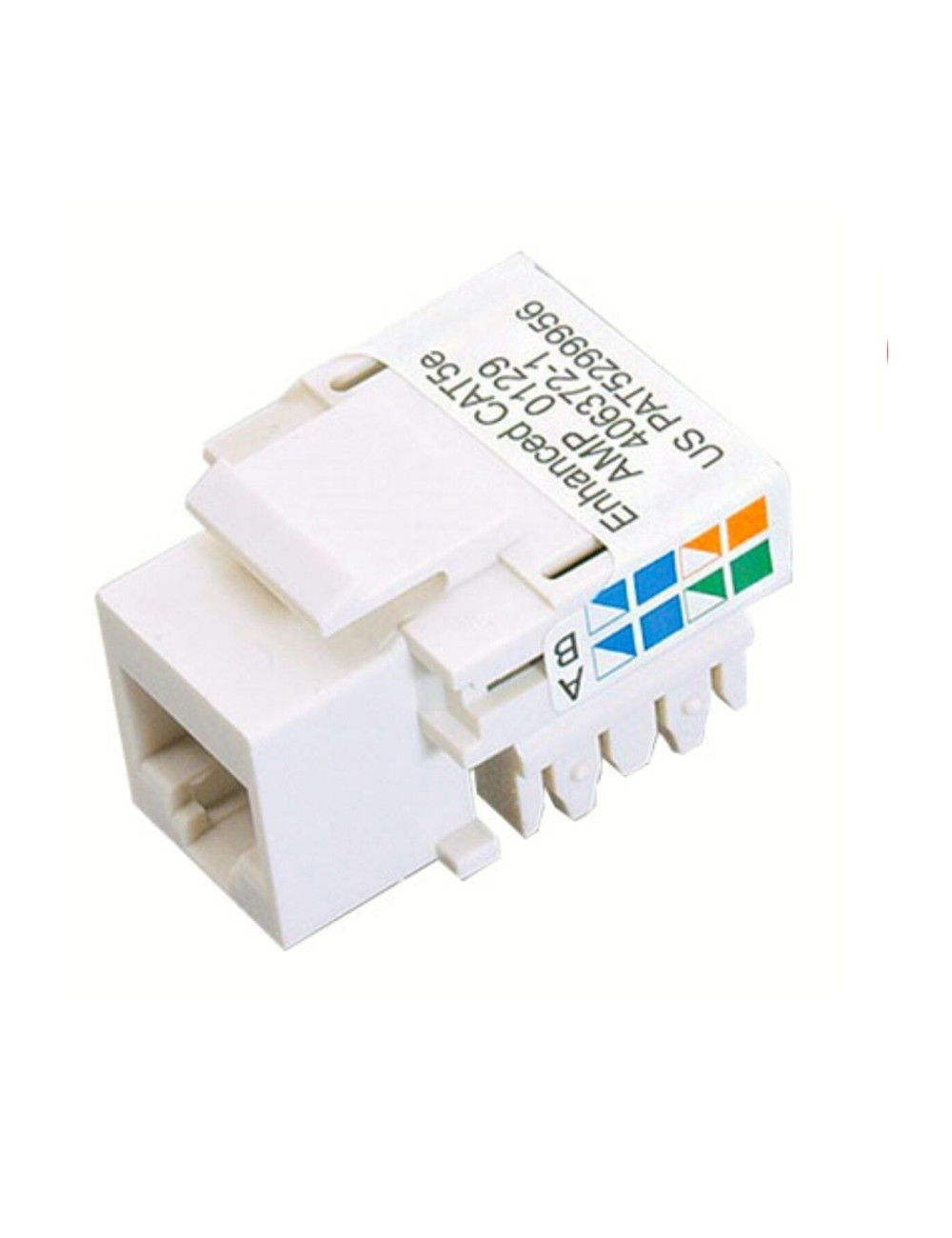 3 x RJ45 Chassis CAT5E 8P8C Keystone Jack Module RJ 45 Connector Keystone Jack