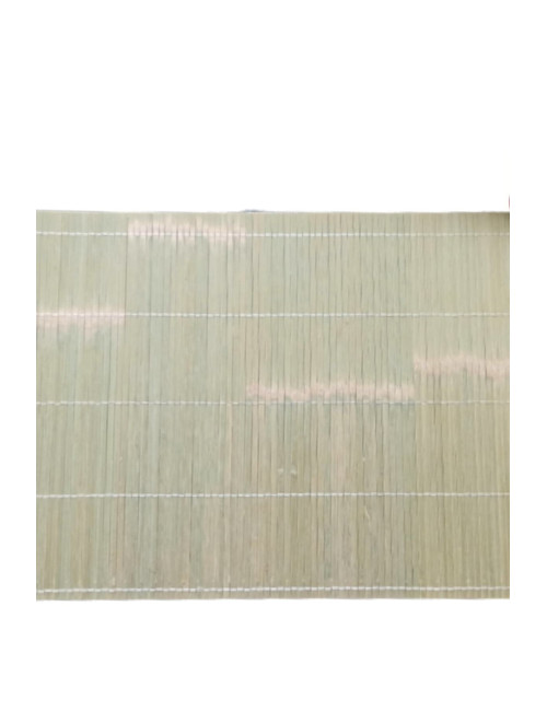 4 Adet Bambu Dikdörtgen Ahşap Katlanabilir Amerikan Servis Tabak Altlık - Runner Supla 45x30 Cm