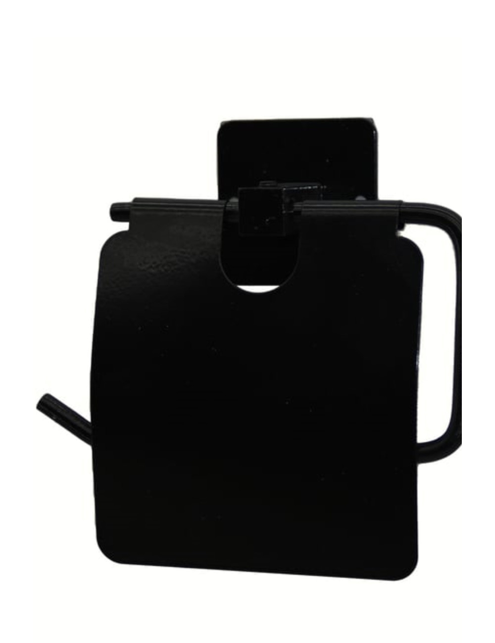 Black Self-Adhesive Toilet/Bathroom Roll Toilet Paper Holder, Toilet Paper Rack, Toilet Paper Hanger