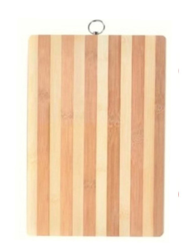 Wooden Meat and Bread Cutting Board, Vegetable and Fruit Chopping Board + Steak Knife, Kitchen Chef Cutting Knife 28 cm