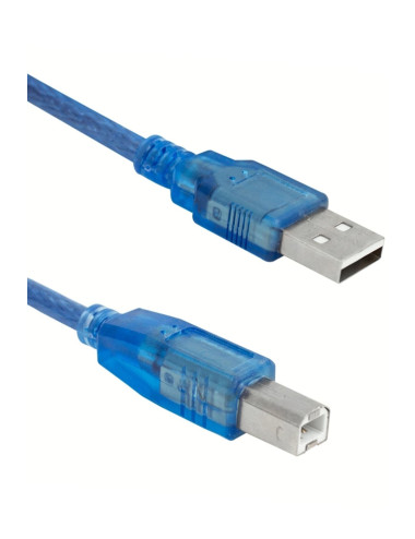 كابل طابعة USB-EU بطول 10 أمتار، متوافق مع طابعات الليزر ذات الخزان مثل إبسون، كانون، إتش بي وغيرها.