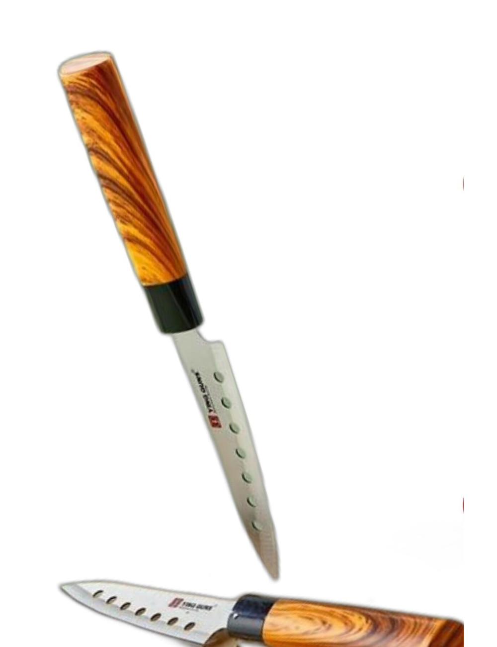 Ahşap Et Ekmek Kesim Tahtası Sebze Meyve Doğrama Tahtası Steak Kesme Bıçağı Mutfak Bıçak 23 Cm