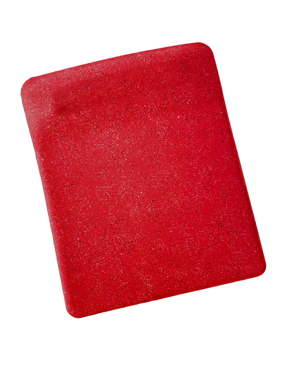 Kırmızı Kum Deseni Bilek Destekli Kaymaz Taban Bilgisayar Notebook Mouse Pad - Bileklikli Mausepad