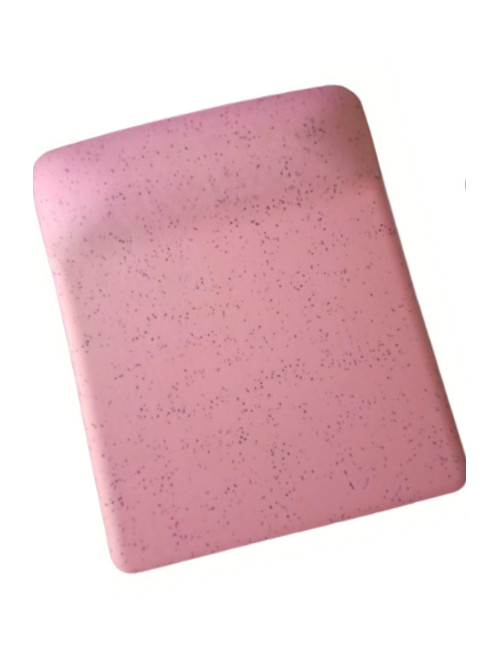 Pembe Kum Desen Bilek Destekli Kaymaz Taban Bilgisayar Notebook Mouse Pad - Bileklikli Maus Ped