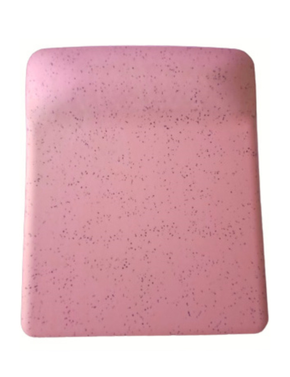 Pembe Kum Desen Bilek Destekli Kaymaz Taban Bilgisayar Notebook Mouse Pad - Bileklikli Maus Ped
