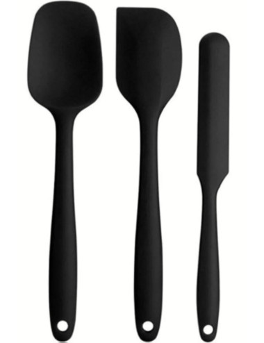 6-Piece Silicone Non-Stick Kitchen Set: Egg Brush, Spoon, Knife, Spatula, and Baking Set