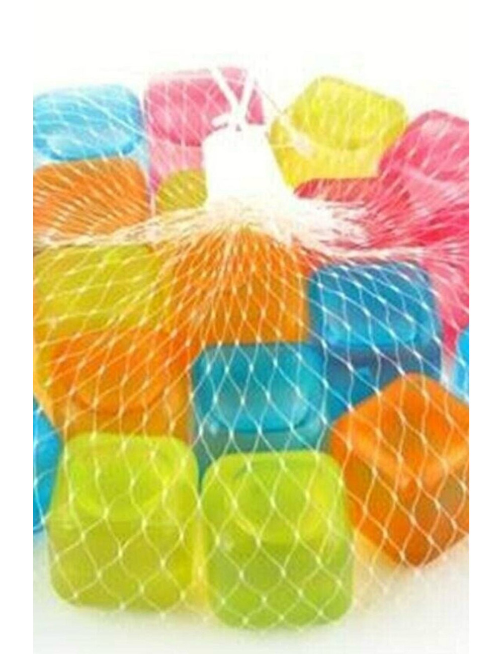 Colorful Ballpoint Pen Plastic Ice Cube Tray (Pack of 12)