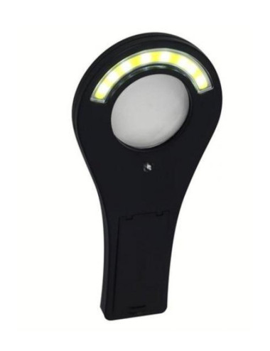 Led Işıklı + Sahte Para Kontrol Mor Işıklı Masaüstü Büyüteç