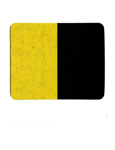 Yellow Black Sand Pattern Type Non-Slip Base Optical Computer Notebook Mouse Pad