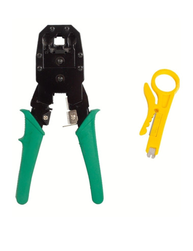 Internet Data Telephone Cable Jack Crimping Pliers for RJ45 RJ9 RJ11 RJ45 RJ-45