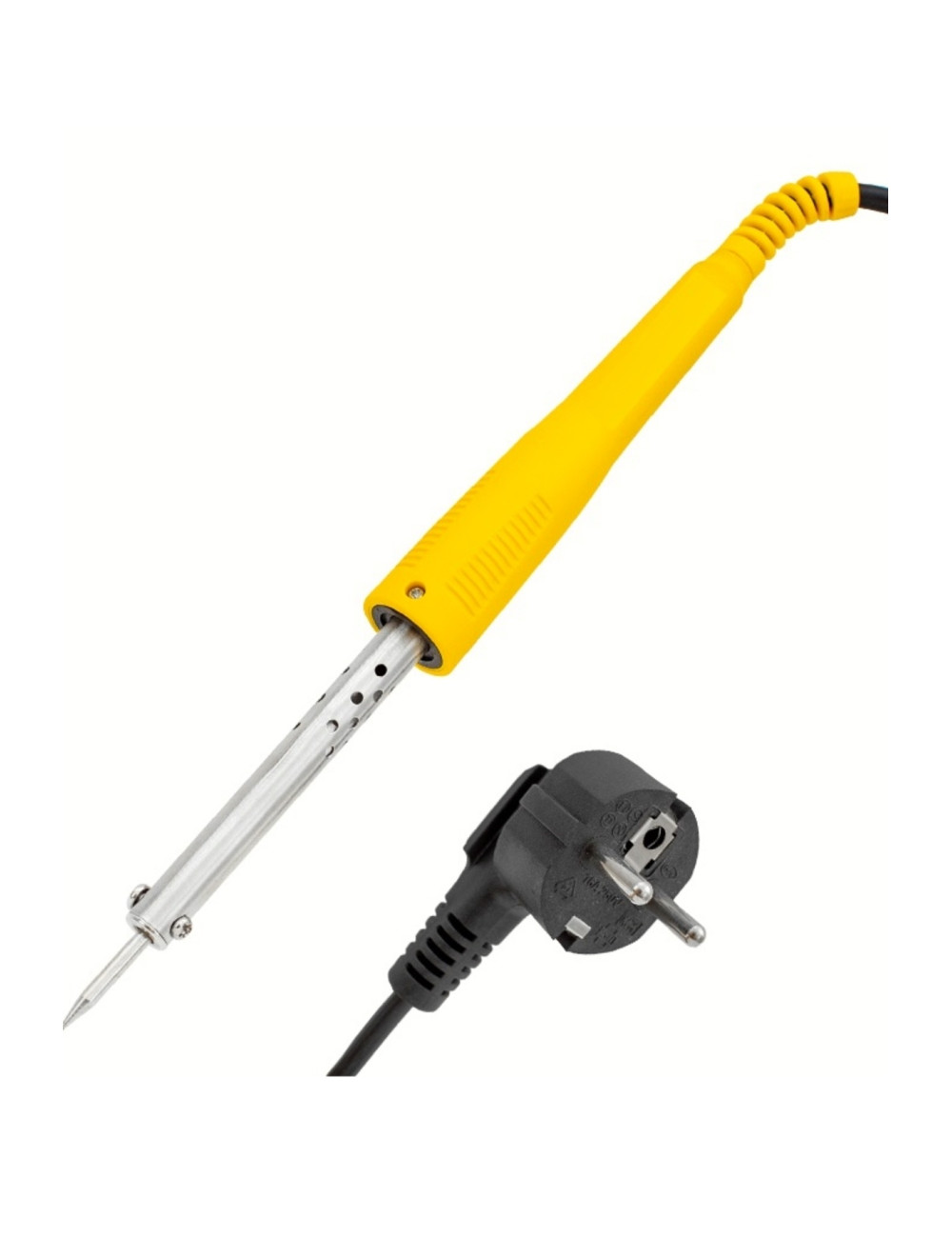 30 Watt Topraklı Havya Kalem Lehim Kaynak Cihazı + Büyüteçli Havya Standı +havya Pastası +lehim Teli