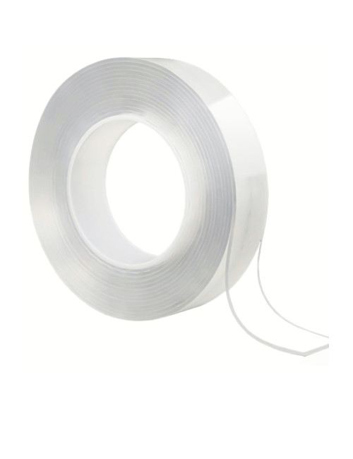 2 Pieces of Strong Nano Technology Double-Sided Adhesive Tape for Picture Strip LED Mounting Adhesive Tape