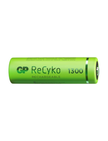 بطاريات أقلام قابلة لإعادة الشحن من سلسلة Recyko 1300 AA (عبوة من 8 بطاريات)