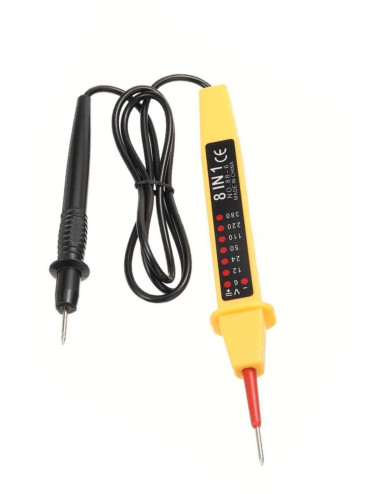 Non-contact Voltage Tester with Detector + 8-in-1 Wired Phase Voltage Test Pen/Measurement Tool