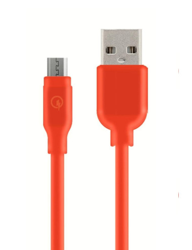 Kırmızı 2 Amper Micro Usb Android Uyumlu Cep Telefonu Şarj Data Kablosu 5 Adet