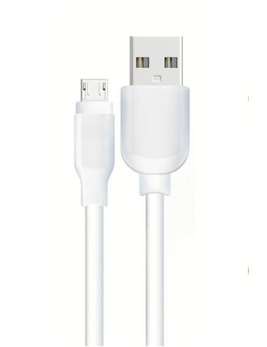 3 Adet Beyaz 2 Amper Micro Usb Android Uyumlu Cep Telefonu Şarj Kablosu Samsung Htc Lg Sony Uyumlu
