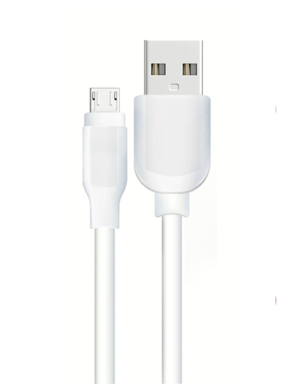 3 Adet Beyaz 2 Amper Micro Usb Android Uyumlu Cep Telefonu Şarj Kablosu Samsung Htc Lg Sony Uyumlu