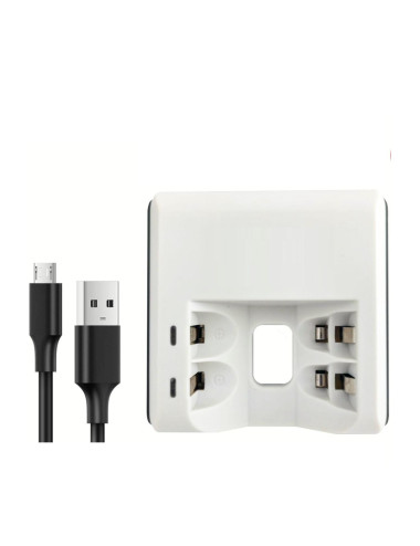Aa - Aaa Pil Şarj Aleti 2 Adet 1100 Mah Ni Mh Aaa Ince Şarj Edilebilir Şarjlı Kalem Pili