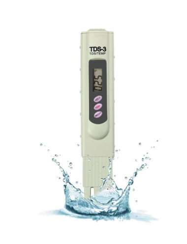 Dijital Tds Metre Su Kalitesi +sıcaklığı Ölçüm Cihazı-su Termometresi-akvaryum Su Saflık Ölçer Aleti