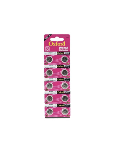 سعر عبوة من 10 بطاريات قلوية AG10 LR1130 389