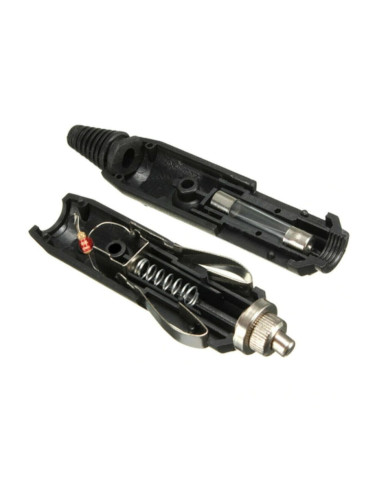 Araç Oto Çakmaklık Soketi Fiş Metal Uçlu Ledli 12-24v