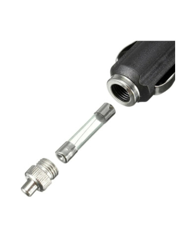 Araç Oto Çakmaklık Soketi Fiş Metal Uçlu Ledli 12-24v