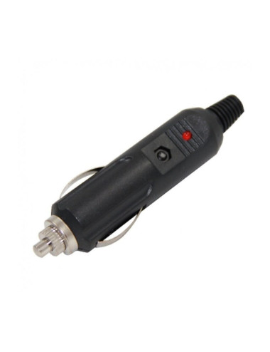 Araç Oto Çakmaklık Soketi Fiş Metal Uçlu Ledli 12-24v