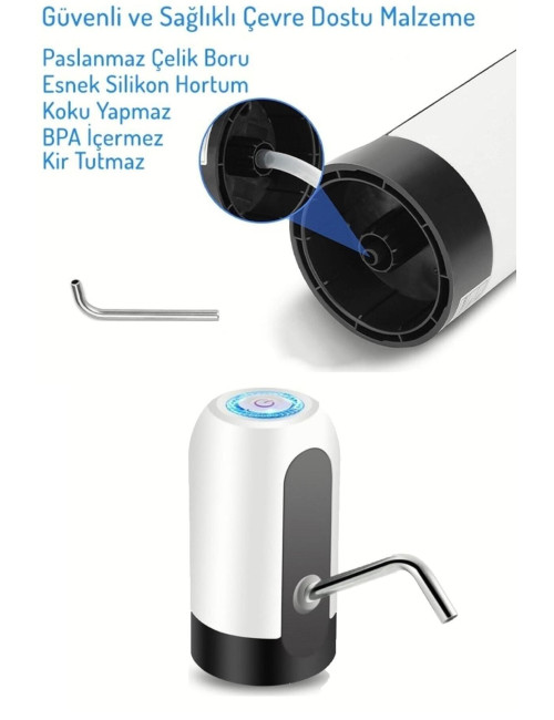 USB Rechargeable Electric Automatic Water Dispenser Filling Pump