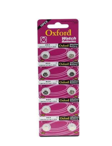 Ag4 Lr66 Lr626 377a Sr626 177 Alkalin 10 Lu Düğme Pil