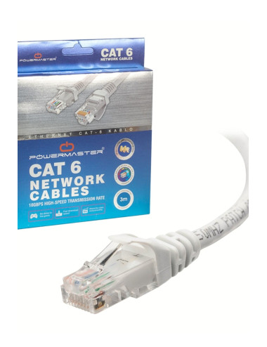 3 Metrelik Cat6 Lan Internet Data Kablosu(ETHERNET MODEM RJ45 UÇLU JACKLI NETWORK ADSL)