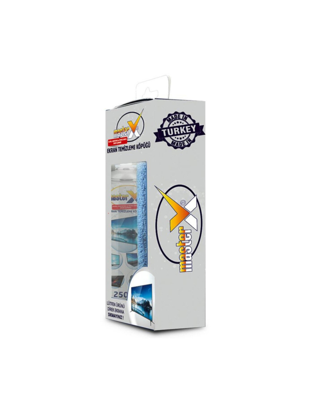 LCD LED TV Screen Cleaning Cloth and Foam (250 ml)