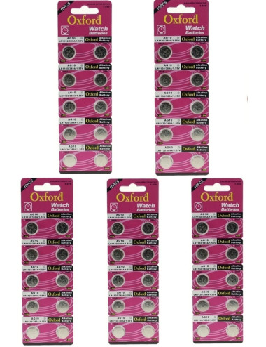 50 Pieces 189 Alkaline LR54 AG10 V10GA LR 1130 389 SR1130 Button Scale, Clock, Weighing Machine, Toy Batteries