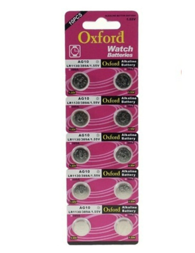 50 Pieces 189 Alkaline LR54 AG10 V10GA LR 1130 389 SR1130 Button Scale, Clock, Weighing Machine, Toy Batteries