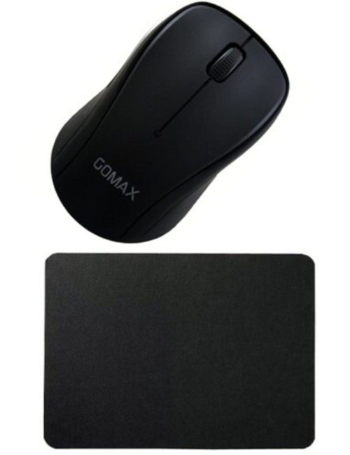 Mouse Pad + Nano Wireless Mouse for Computer and Notebook