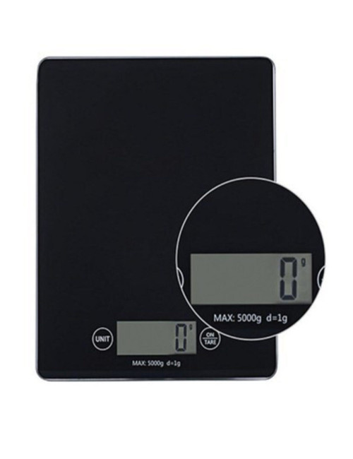 Crown 1 gr-5 Kg A Quality Luxury Digital Display Black Glass Precision Electronic Kitchen Scale - wholesale prices.
