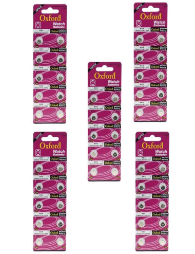 بطارية زر قلوية - 50 قطعة - 1.5 فولت - AG4 LR626 377A SR626 177A