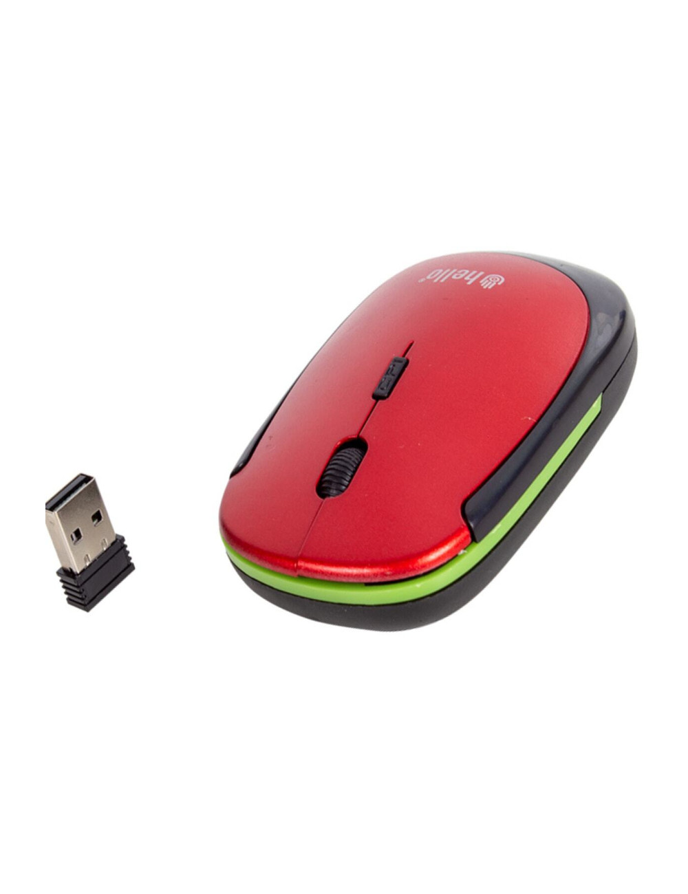 Kırmızı Slim Kasa Wireless Kablosuz Mouse Kompakt Fare(bilgisayar-notebook-windows-mac Uyumlu)