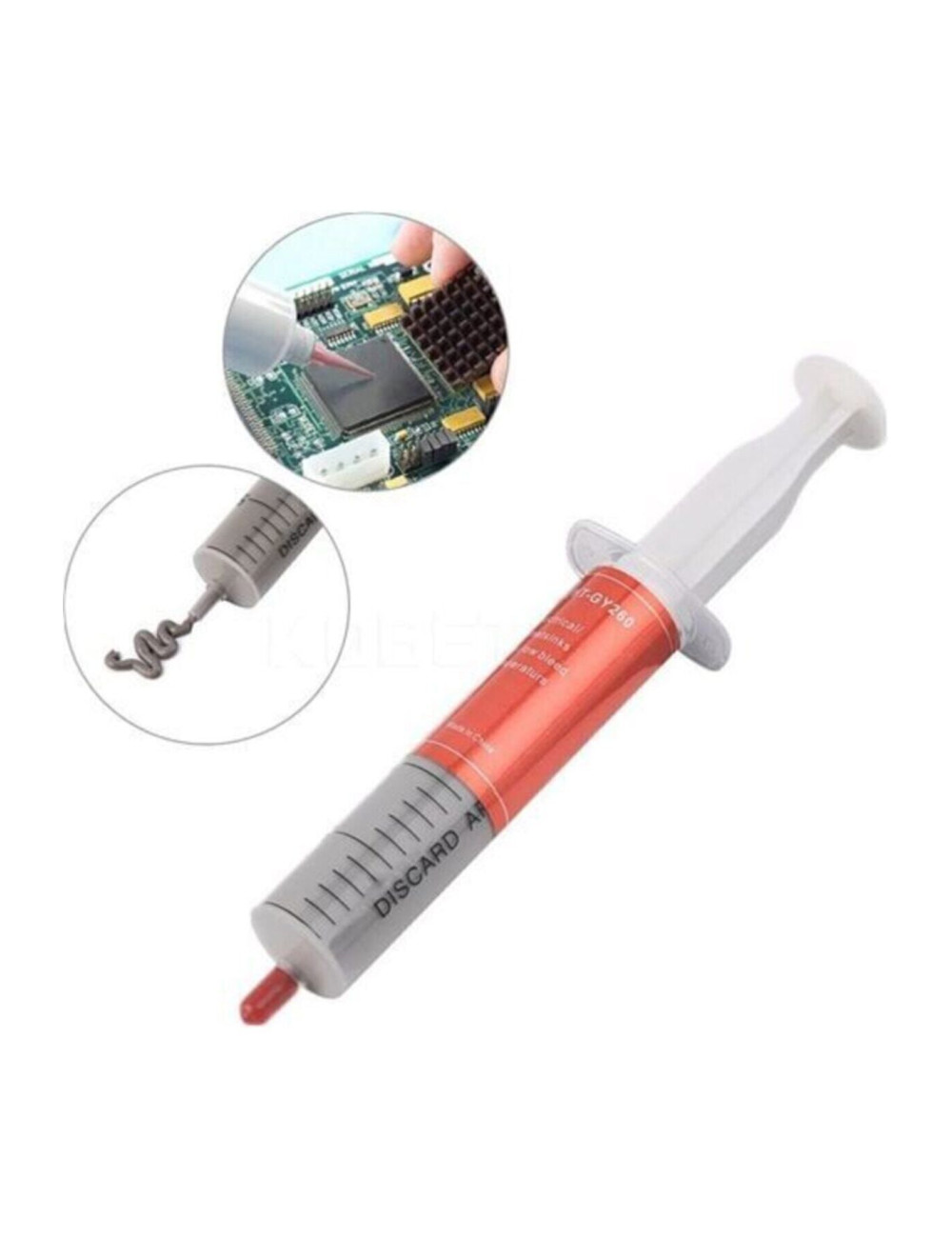 معجون حراري 30 غرام. مناسب للاستخدام في المعالجات، والشرائح، وبطاقات الرسومات.