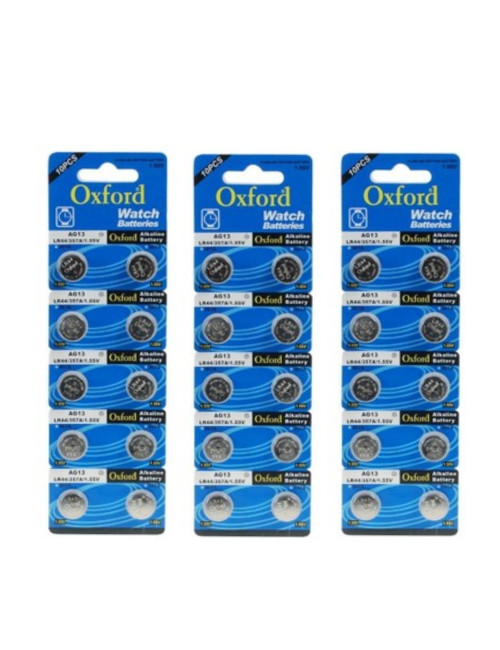 Alkaline Button Battery LR44H A76 SR44 357 - 30 Pieces AG13 Wholesale Prices