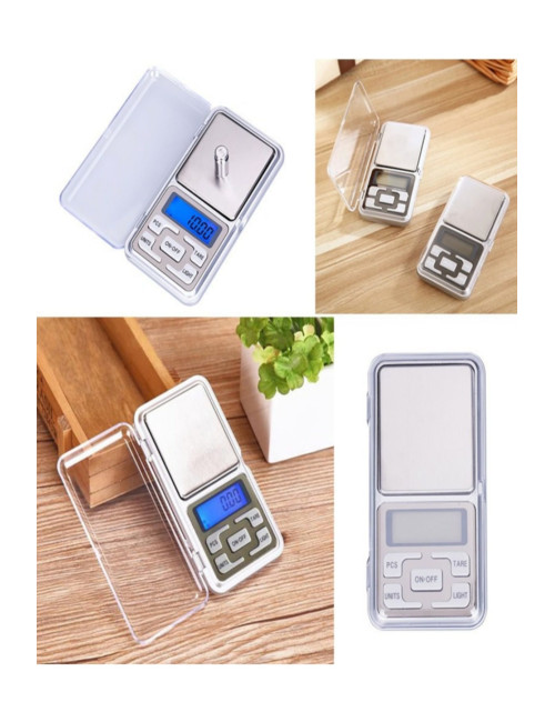 Digital Mini Portable Pocket Scale - Battery Included (500g/0.1g Electronic Precision Pocket Scale)