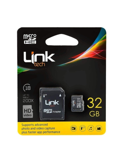 Linktech 32GB Micro SDHC Ultra M105 Memory Card Class 10 + Adapter wholesale prices.